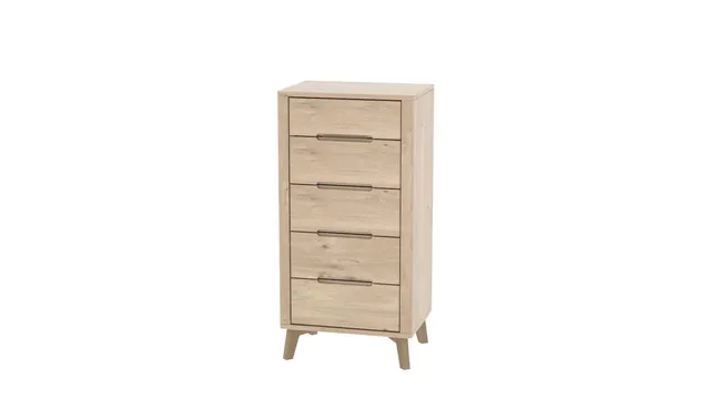 Ateliers de Langres Jade chiffonnier 1 porte 2 tiroirs chêne