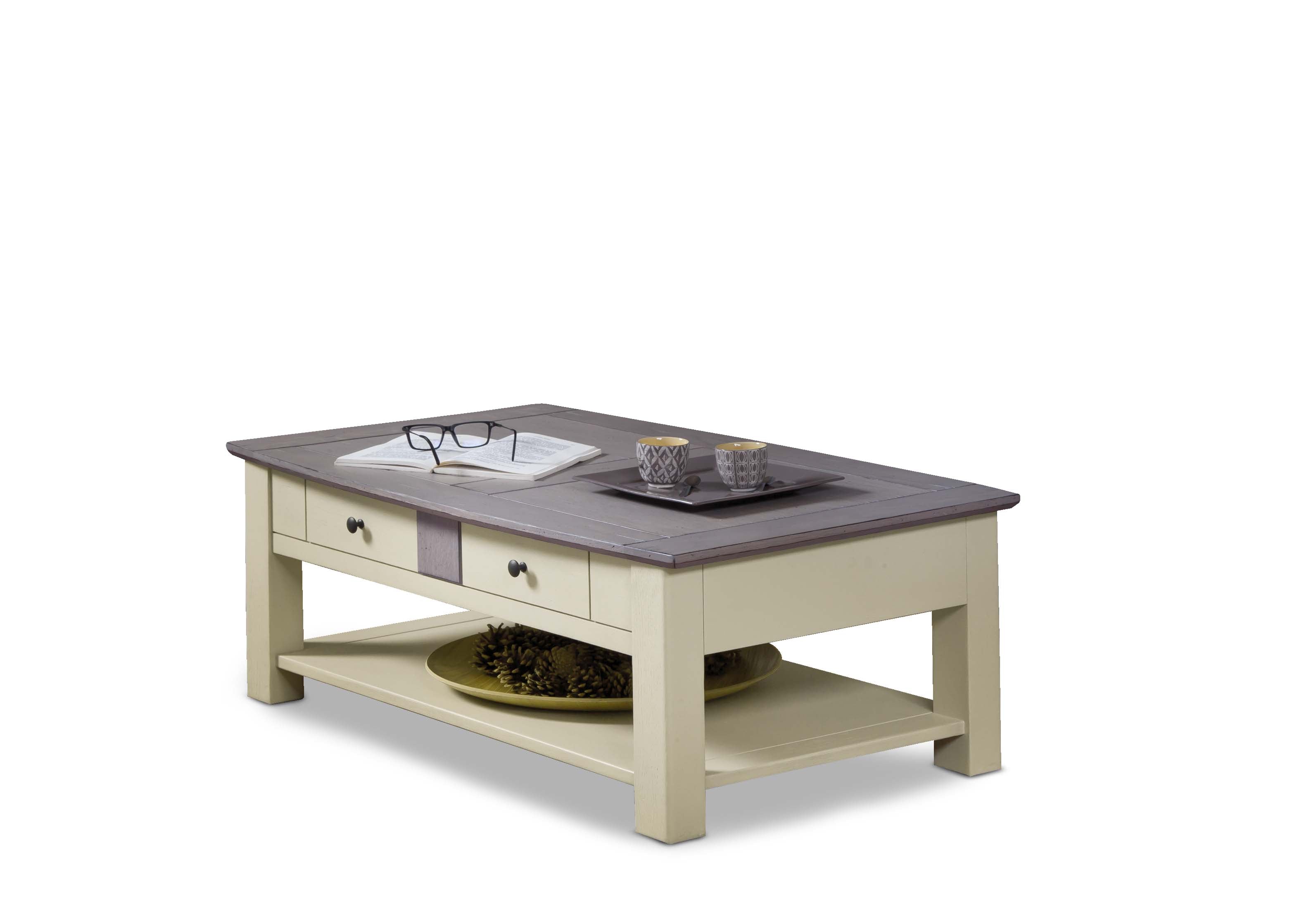 Ateliers de Langres Magellan table basse dinette chêne massif