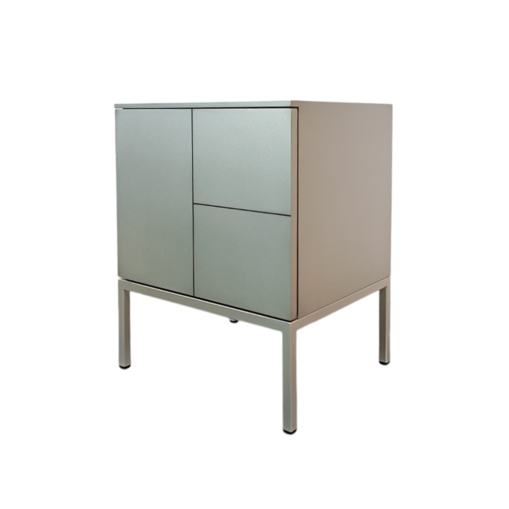 Batel Quadrik 036 chevet 1 porte bois 45 cm