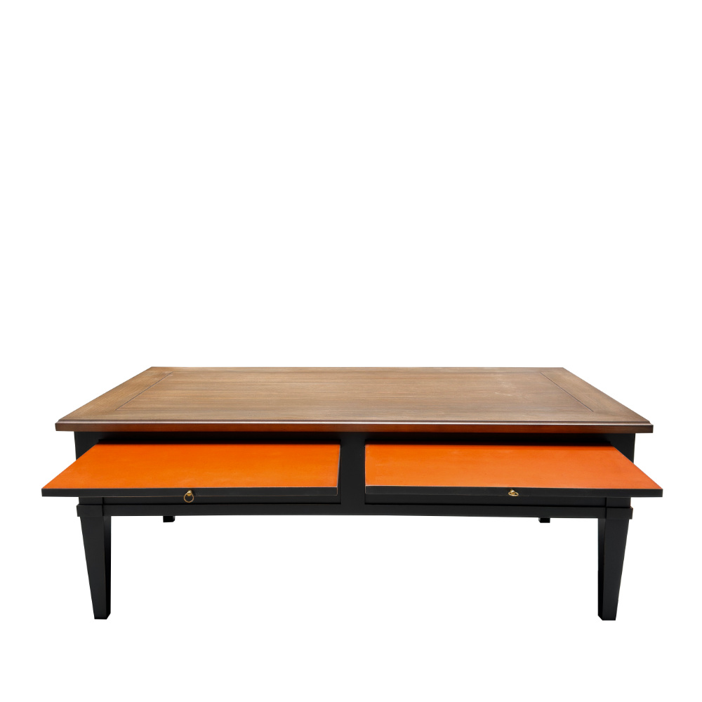 BATEL Trianon 660 table basse 120 cm 2 tiroirs