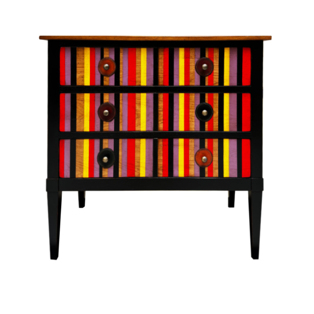 Batel Trianon 655 commode 3 tiroirs bois 95 cm