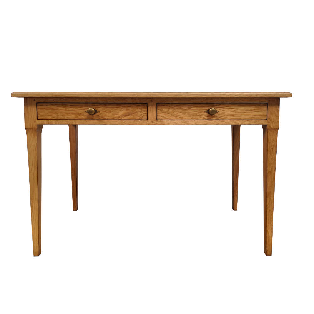 Batel Divers 213 bureau chêne 118 cm 2 tiroirs