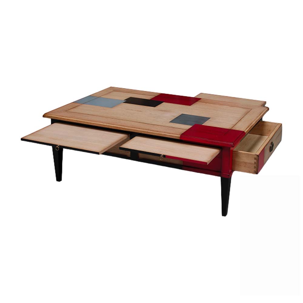 BATEL Trianon 660 table basse 120 cm 2 tiroirs