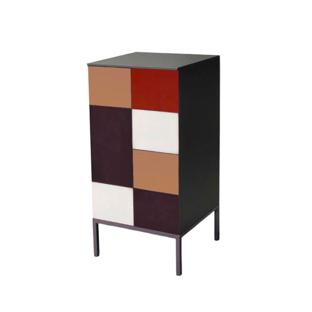 Batel Quadrik 030 chiffonnier 1 porte bois 45 cm