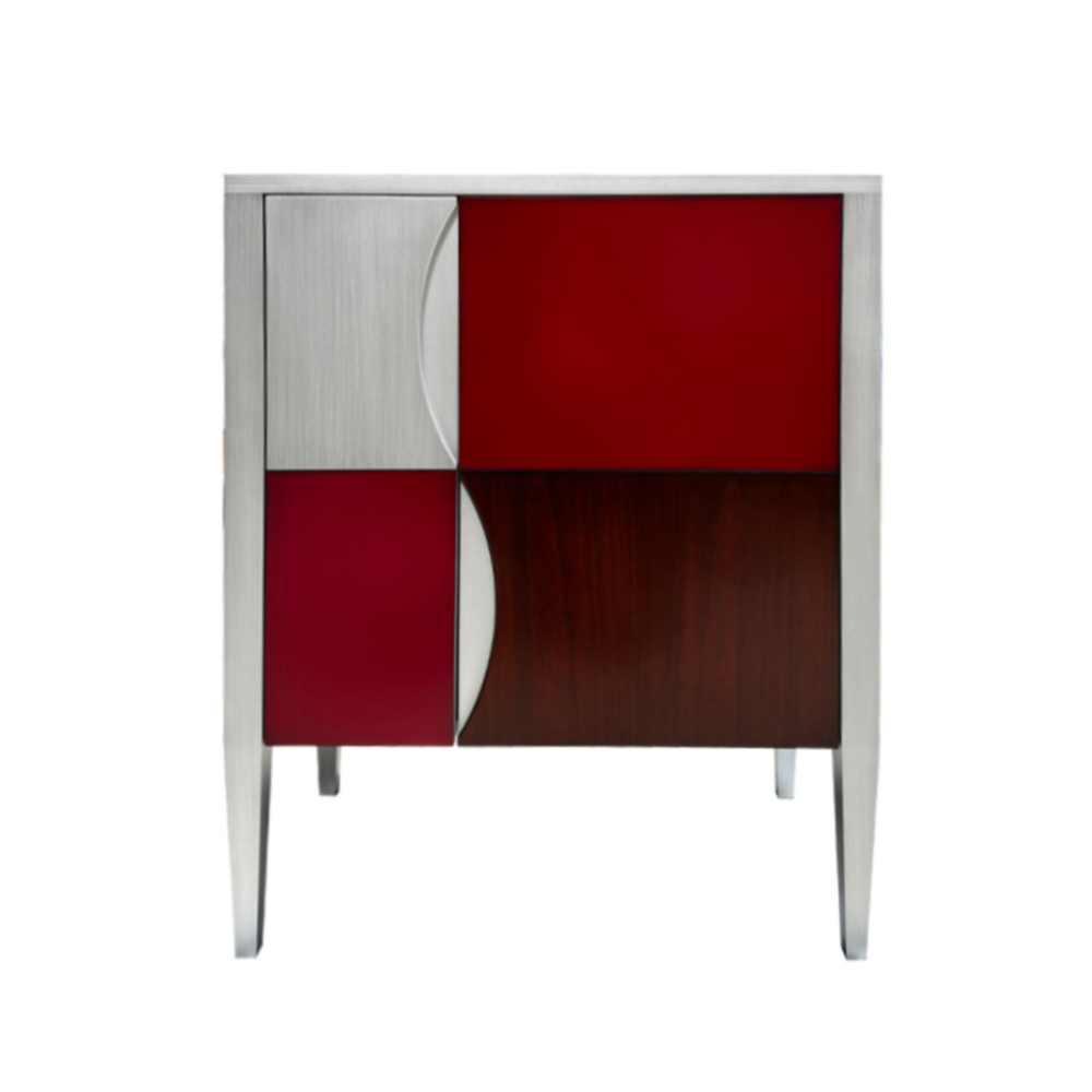 BATEL Ellipse 709 commode 2 portes 75 cm bois