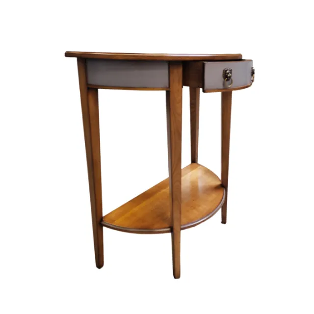 BATEL Divers HP29 console demi-lune 1 tiroir bois