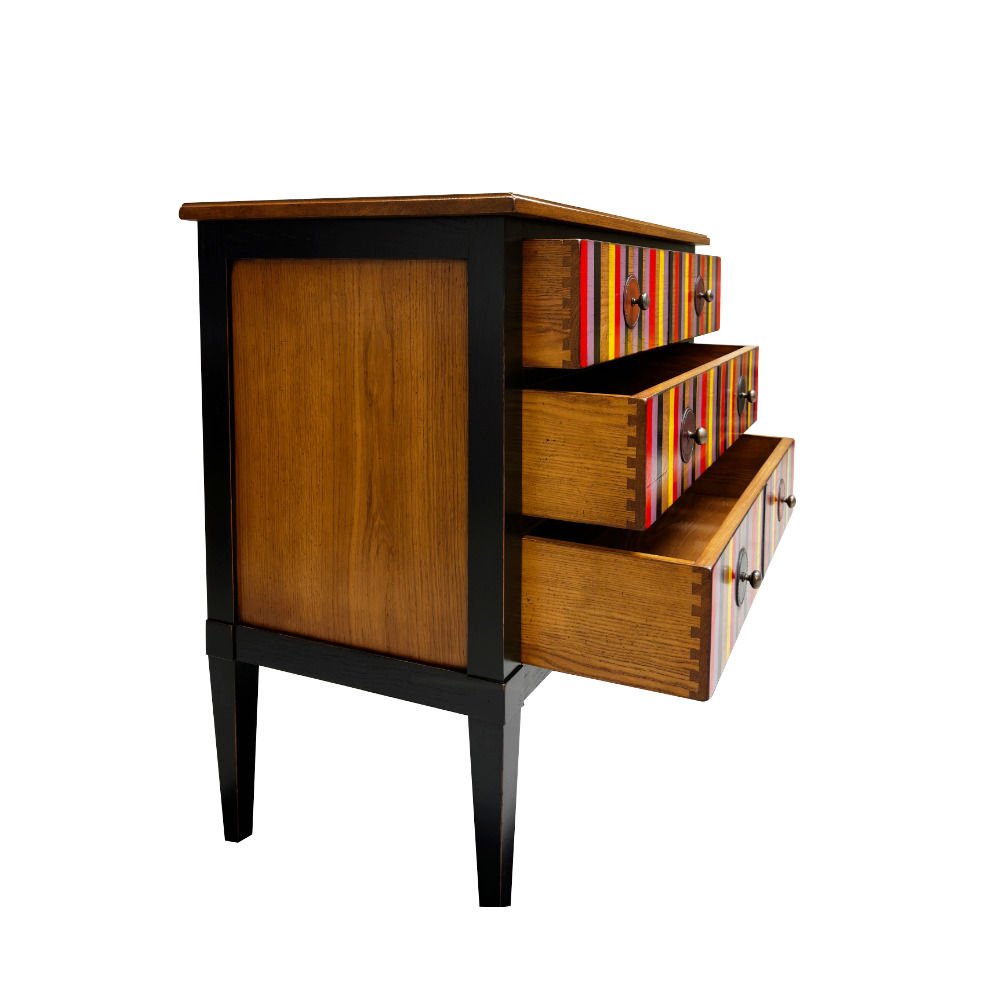 Batel Trianon 655 commode 3 tiroirs bois 95 cm