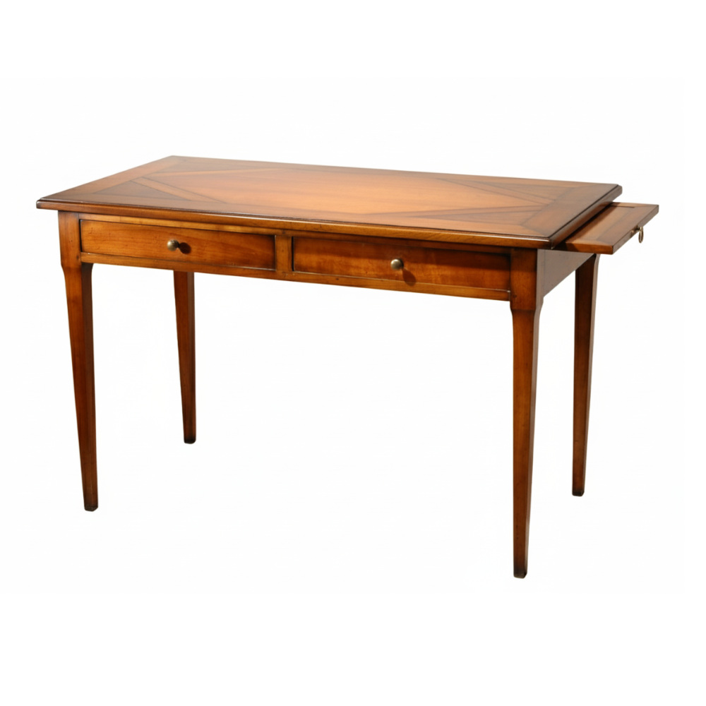 Batel Divers 213 bureau chêne 118 cm 2 tiroirs