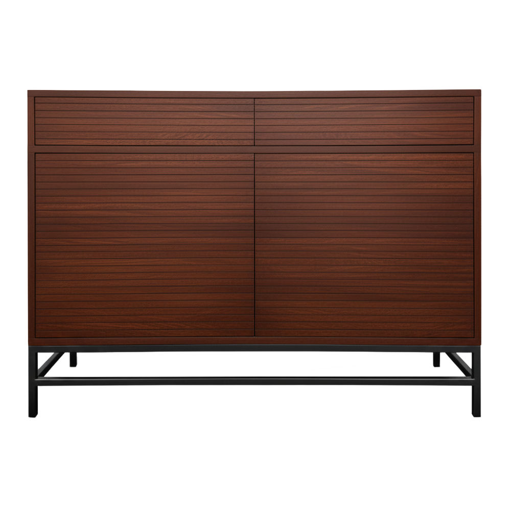 BATEL Horizon 2011C Commode Chêne 120 cm 2 Tiroirs