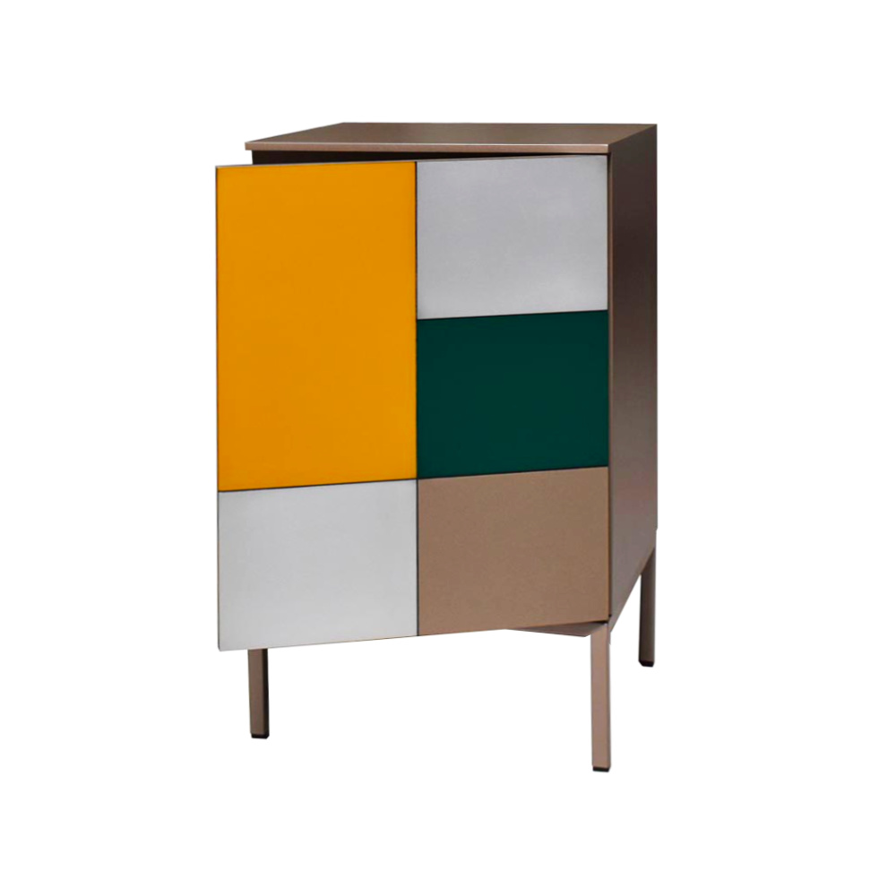 BATEL Quadrik 036H chevet 1 porte 45x38 cm