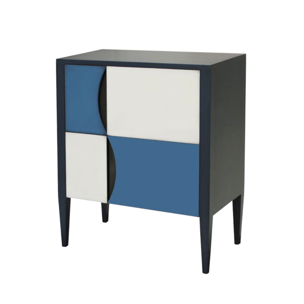 BATEL Ellipse 709 commode 2 portes 75 cm bois
