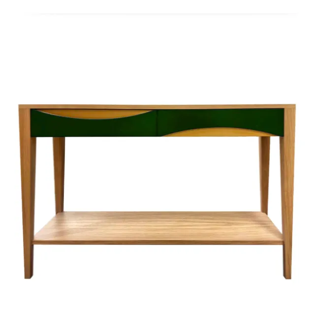 BATEL Ellipse 708T grande console 2 tiroirs 120 cm