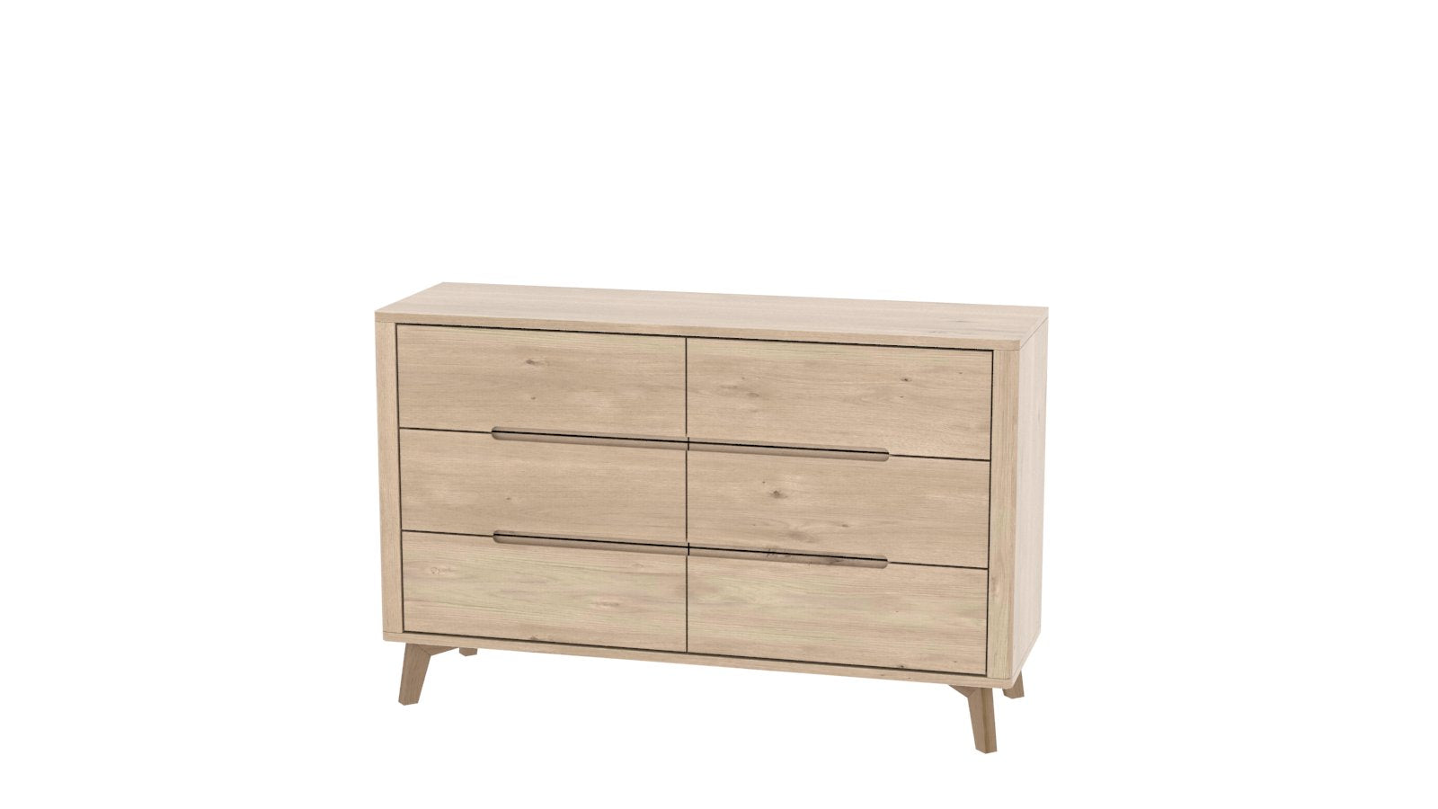 Ateliers de Langres Jade pantalonnière 3 tiroirs chêne massif