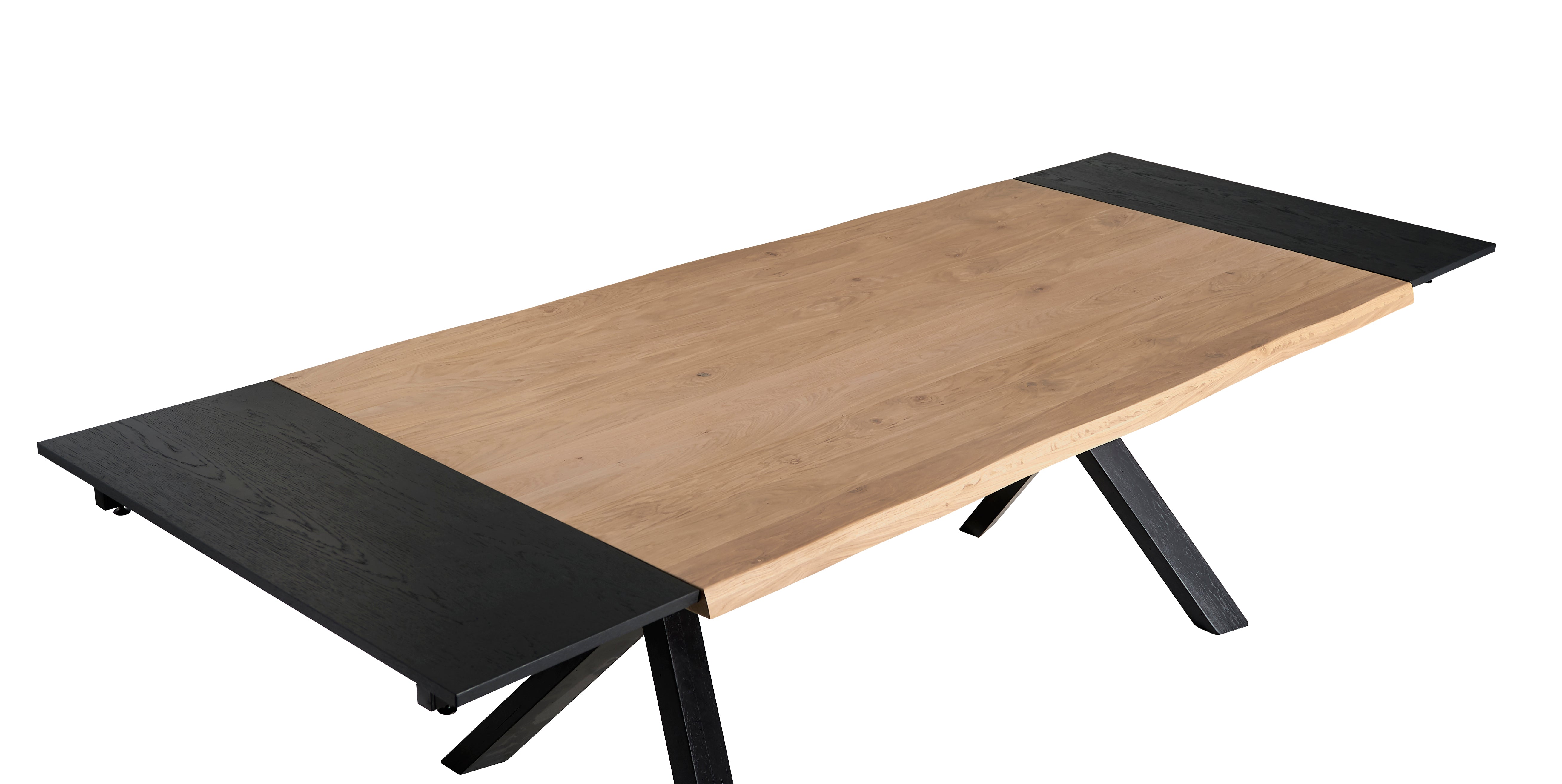 Ateliers de Langres Hudson Nomade table 160 cm plateau Arbre chêne