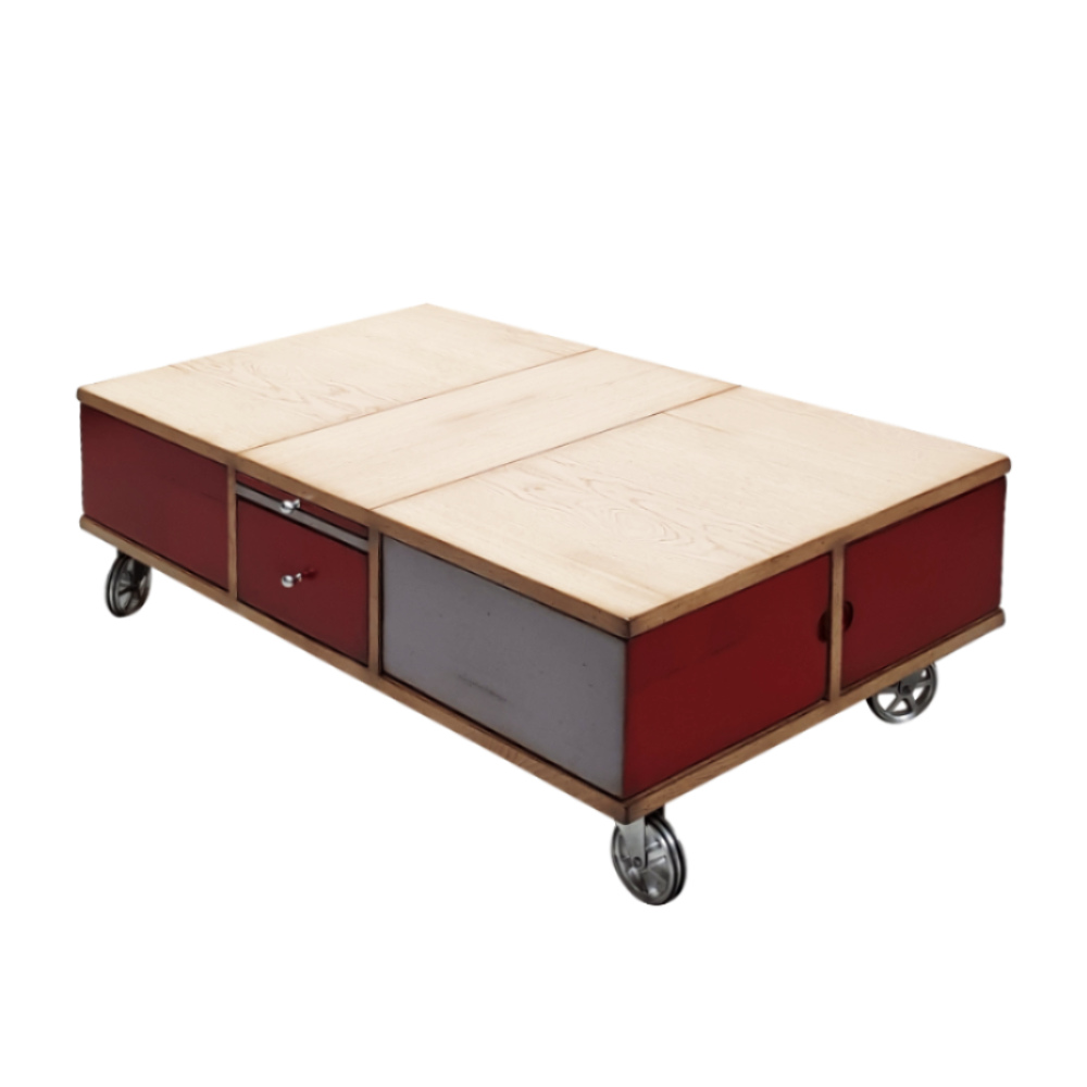 Batel Divers 267 table basse 6 tiroirs 120 cm
