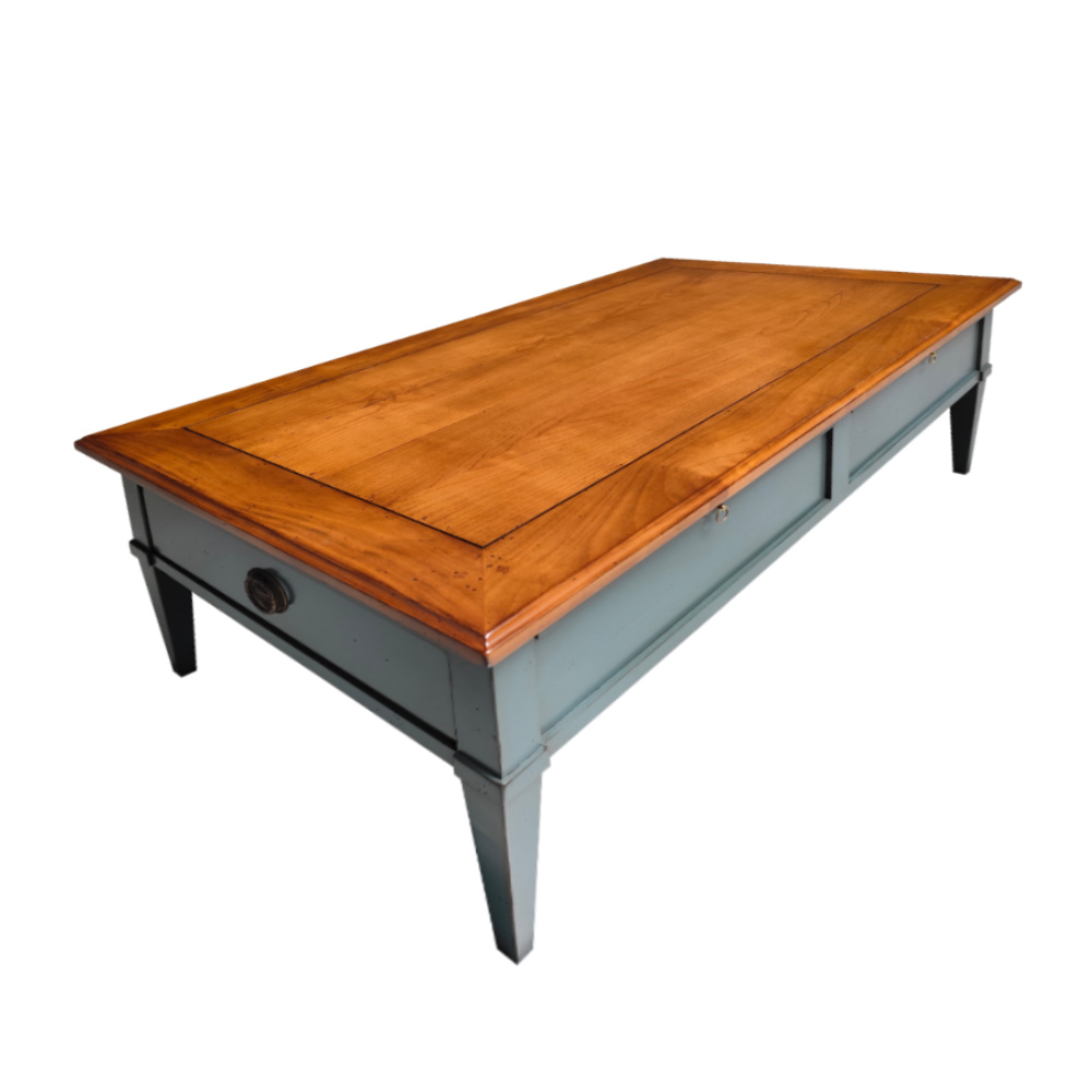 BATEL Trianon 660 table basse 120 cm 2 tiroirs