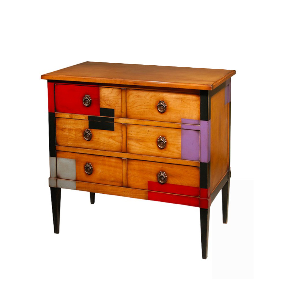 Batel Trianon 655 commode 3 tiroirs bois 95 cm