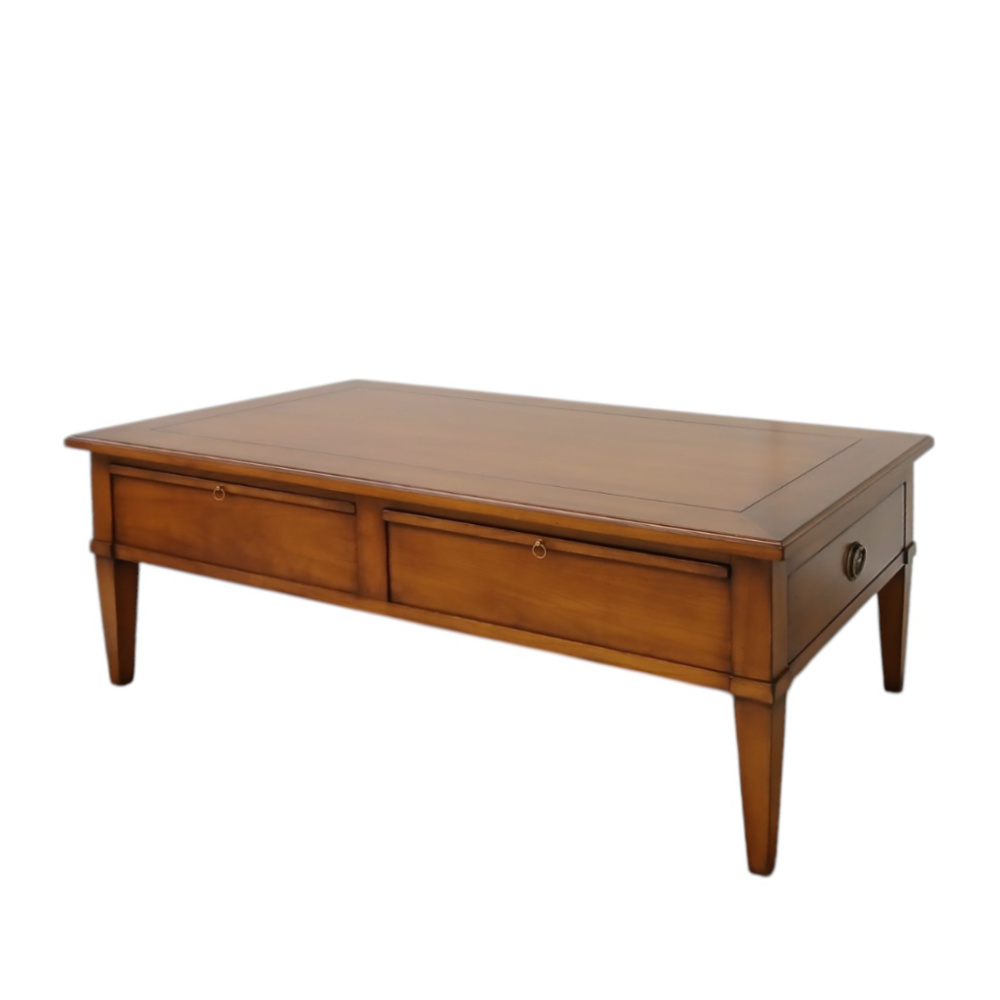 BATEL Trianon 660 table basse 120 cm 2 tiroirs