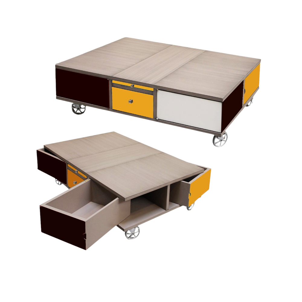 Batel Divers 267 table basse 6 tiroirs 120 cm